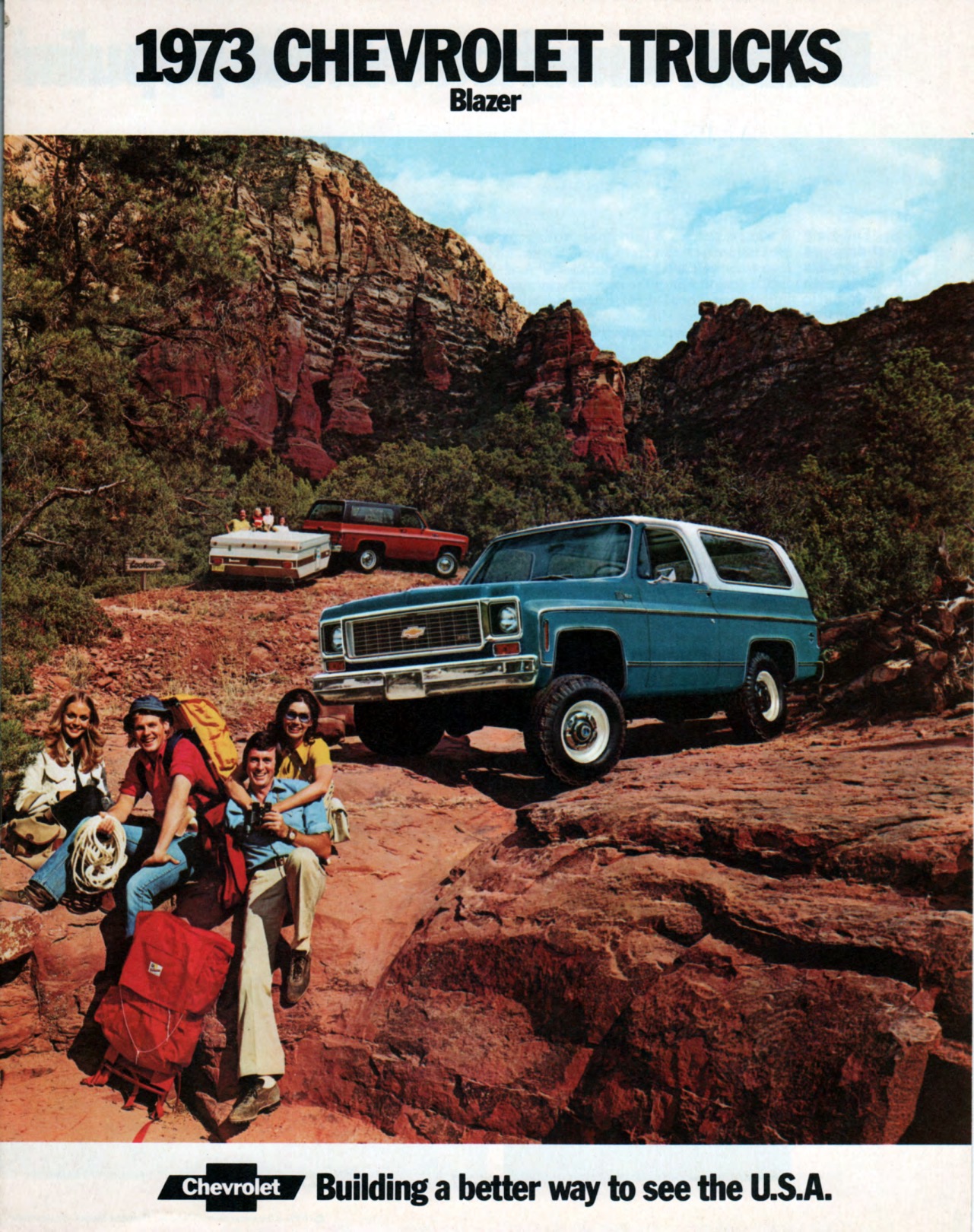 1973 Chevrolet Blazer Brochure Page 1